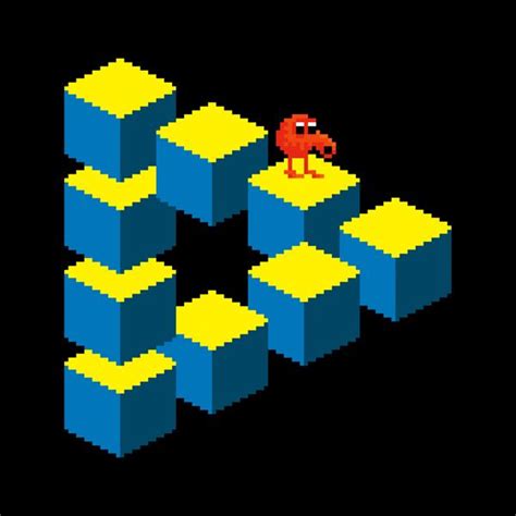  Qbert: Trò chơi bóc não với đồ họa pixel kinh điển!