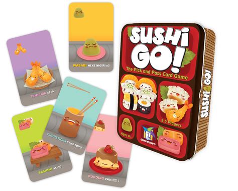  Sushi Go! - Một Trò Chơi Đơn Giản Nhưng Gây Nghiện Với Những Con Cá Hấp Dẫn!